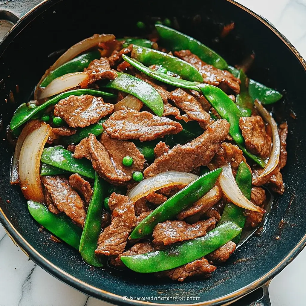 Beef and Snow Pea Stir-Fry: A Quick and Easy Recipe!