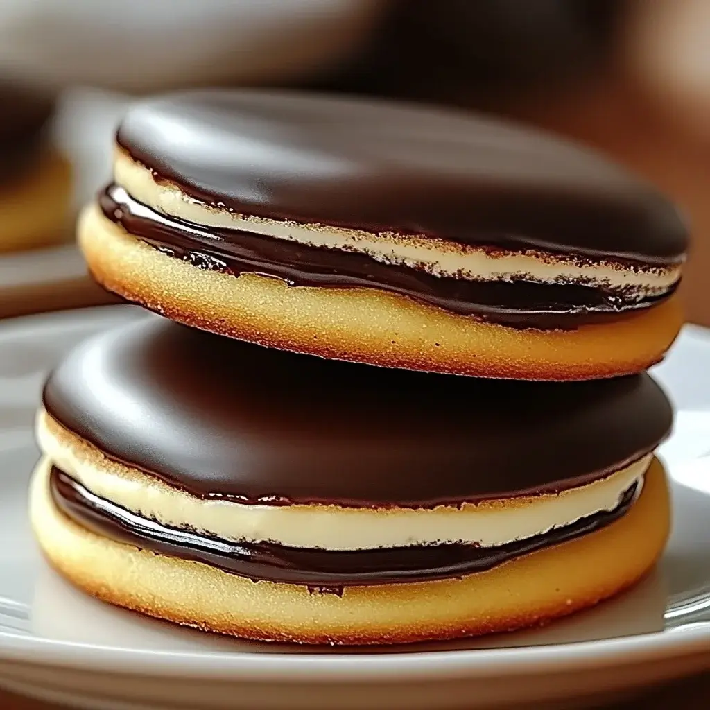 Boston Cream Pie Cookies are easy to make today!