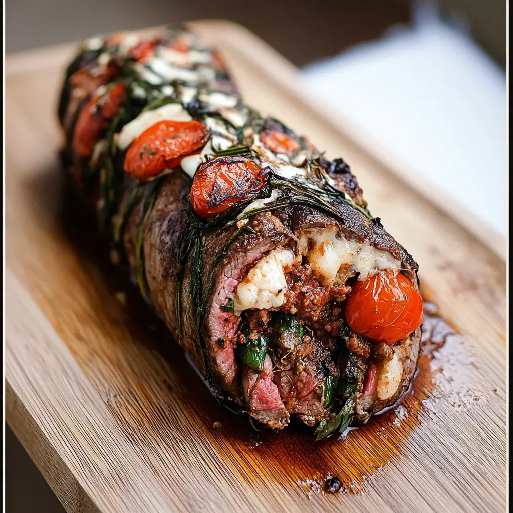 Italian Stuffed Flank Steak: Indulge in Pure Flavor!