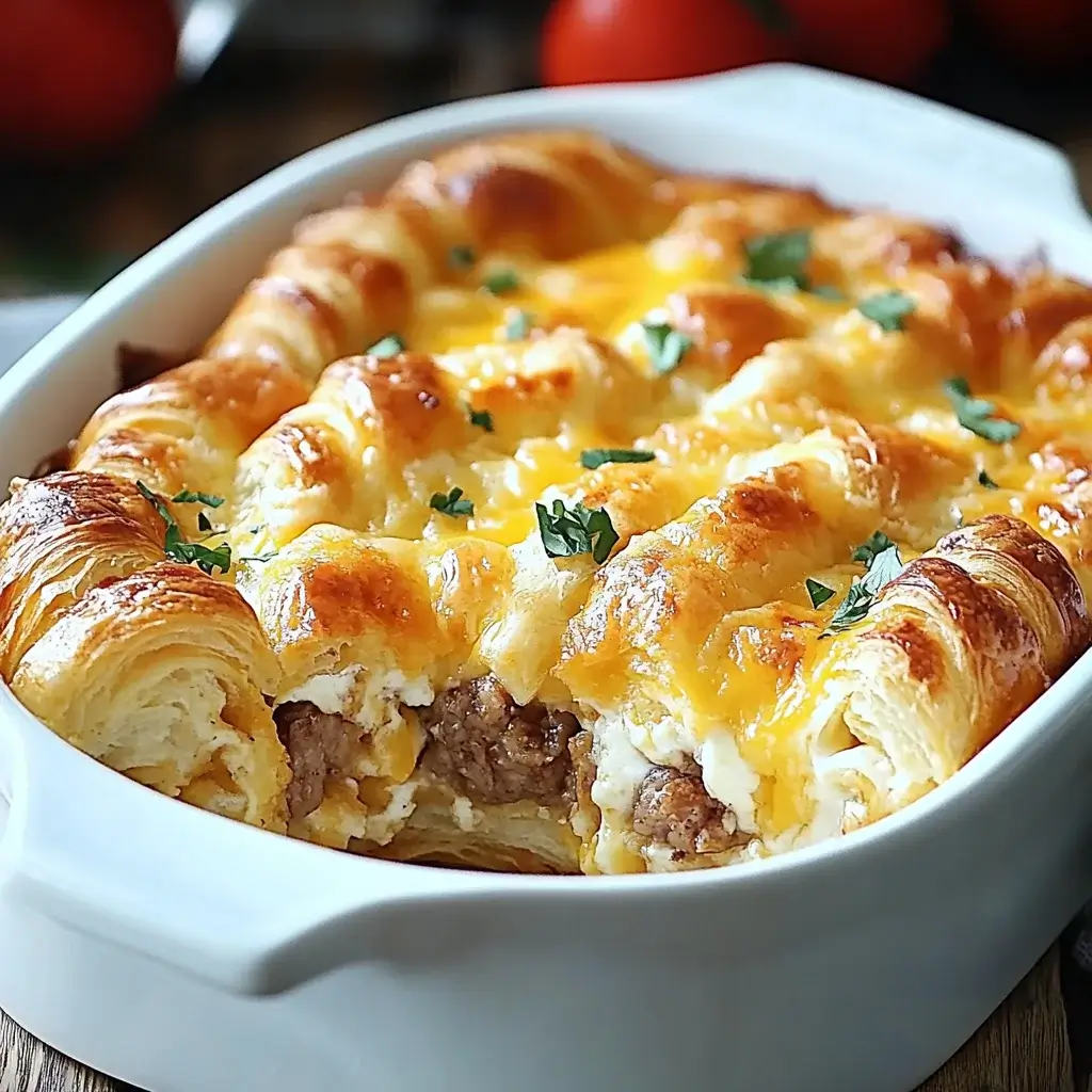 Overnight Croissant Breakfast Casserole: A Delicious Start!