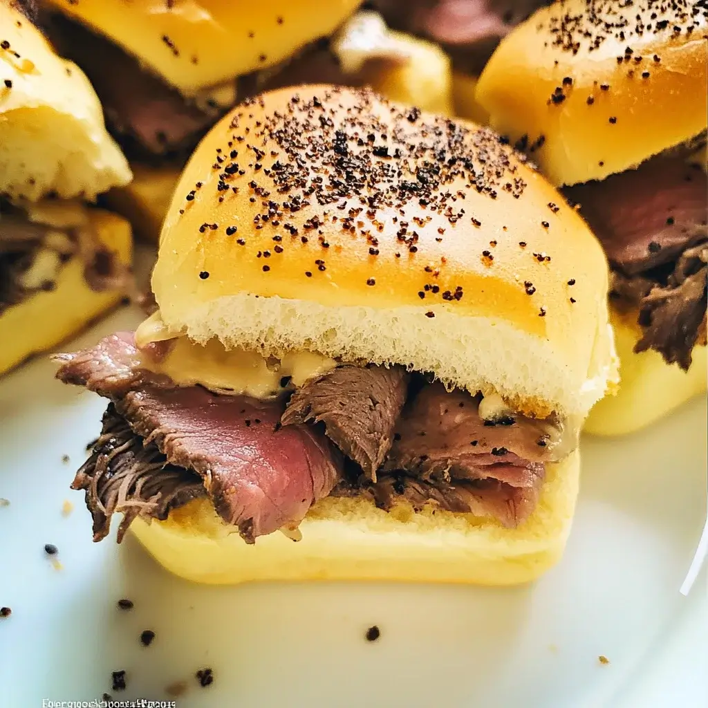 Savory Roast Beef Sliders: A Must-Try Delight!
