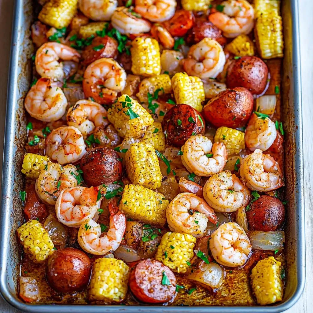 Sheet Pan Shrimp Boil: Quick, Easy, and Delicious!