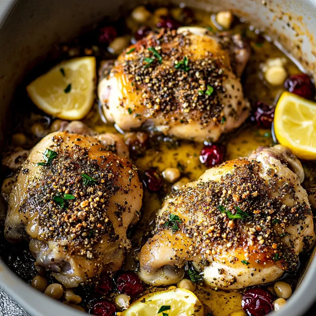 Baked Zaatar Yogurt Chicken: Discover This Flavorful Dish!