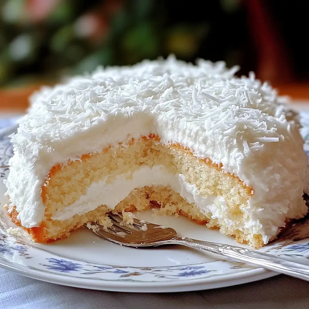 Coconut Cloud Cake: Discover This Delicious Recipe!