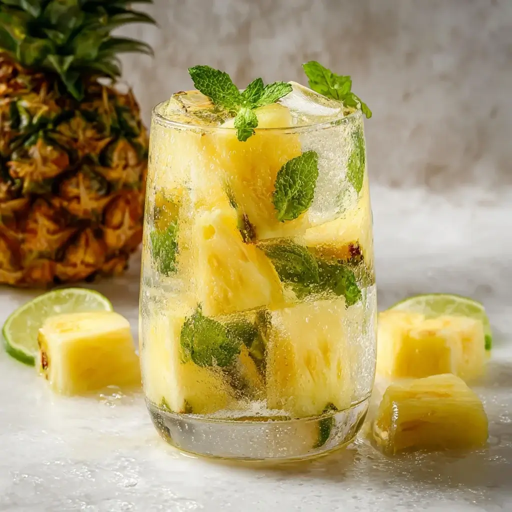 Cool Pineapple Infused Water: A Refreshing Delight!