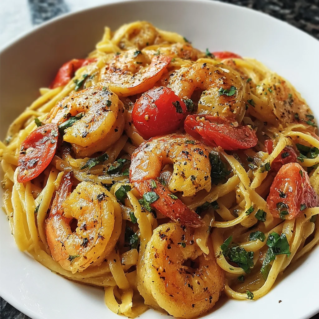 Creamy Jamaican Shrimp Pasta: A Flavorful Delight Awaits!