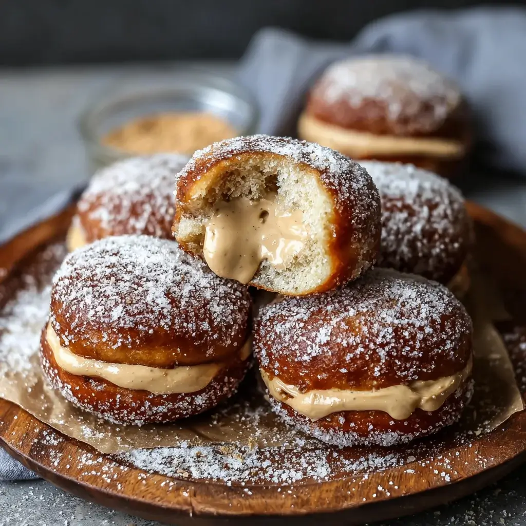 Dirty Chai Cream-Filled Doughnuts: A Flavorful Delight!