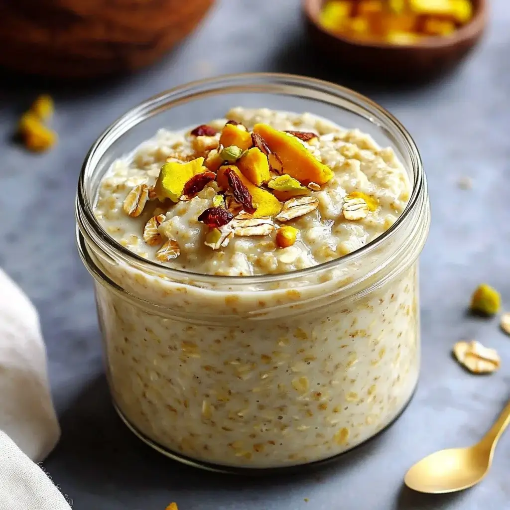 Kulfi Overnight Oats: A Delightful Easy Recipe!