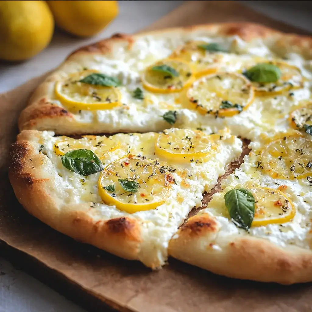 Lemon Ricotta Pizza: A Refreshing Gourmet Delight!