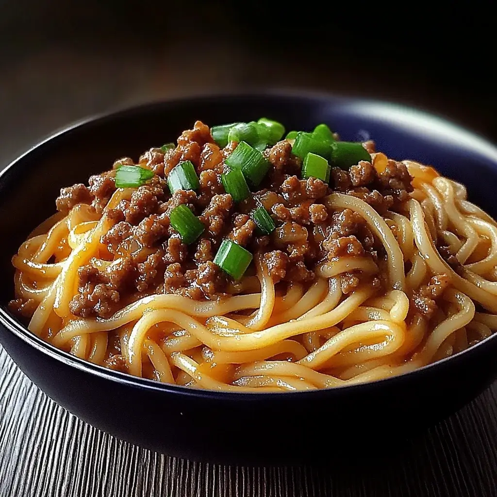 Mongolian Ground Beef Noodles: A Quick, Tasty Recipe!