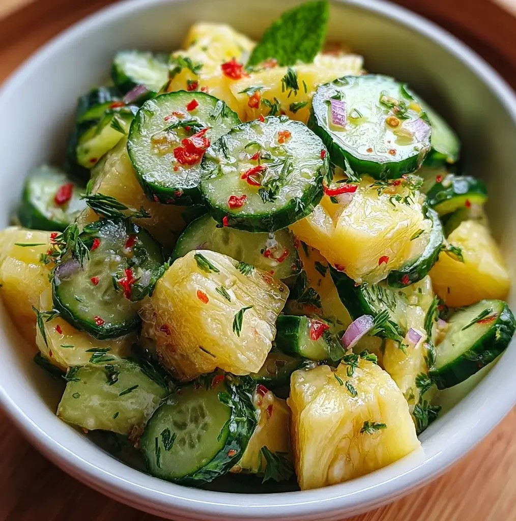 Pineapple Cucumber Salad: Refreshing Recipe to Try!