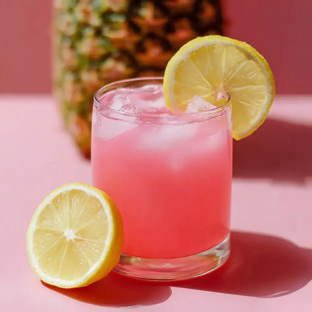 Pineapple Pink Lemonade Soda: A Refreshing Summer Treat!