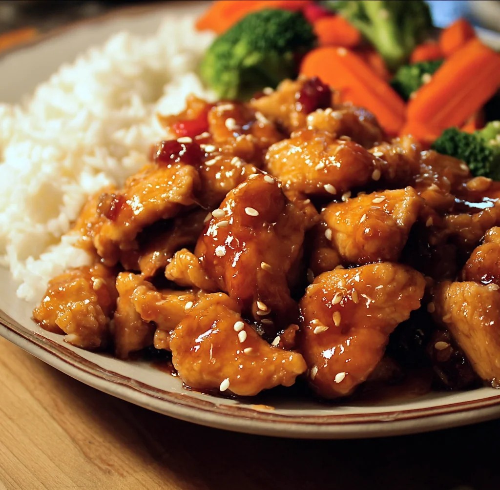 Sweet and Tangy Orange Chicken Stir-Fry: Quick Delight!