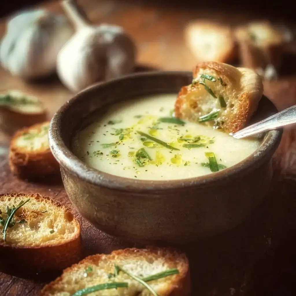 Country French Garlic Soup: A Creamy, Flavorful Delight!