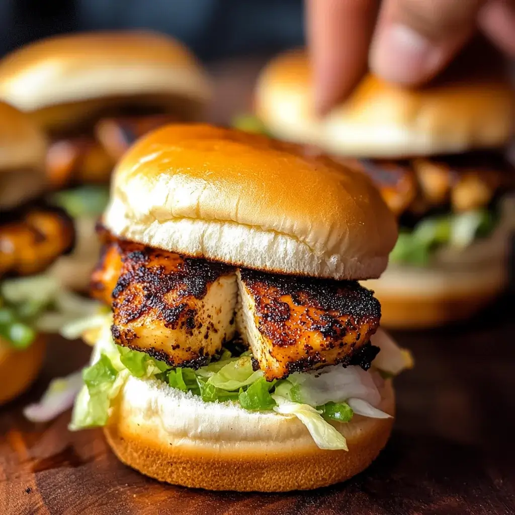 Alabama White Blackened Chicken Sliders: A Must-Try Delight!