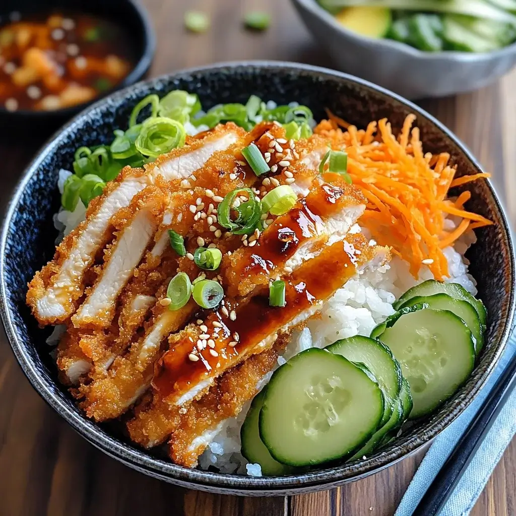 Crispy Chicken Katsu Bowls: A Delicious Recipe Reveal!