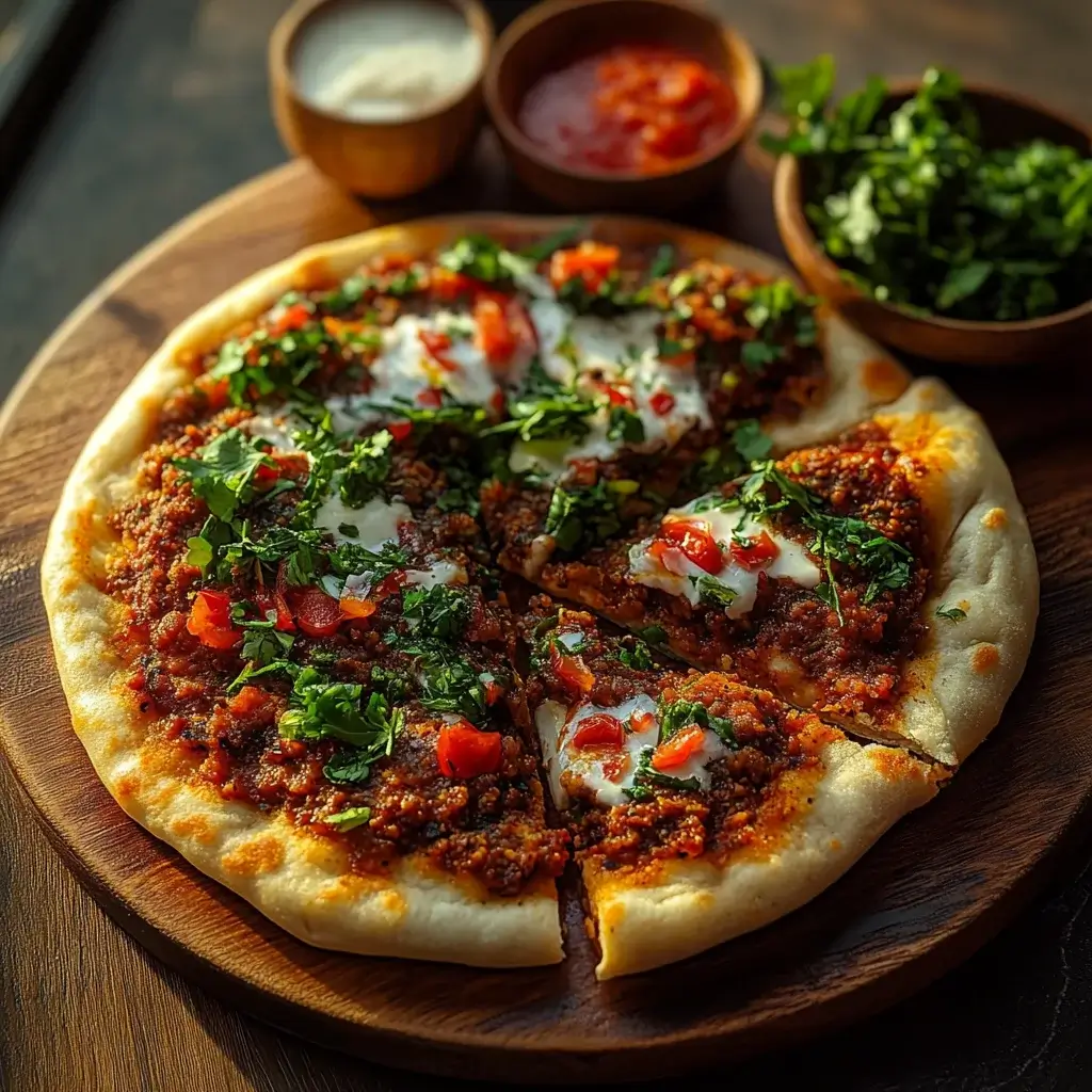 Lahmacun: Turkish Flatbread with Spiced Meat Recipe Revealed!