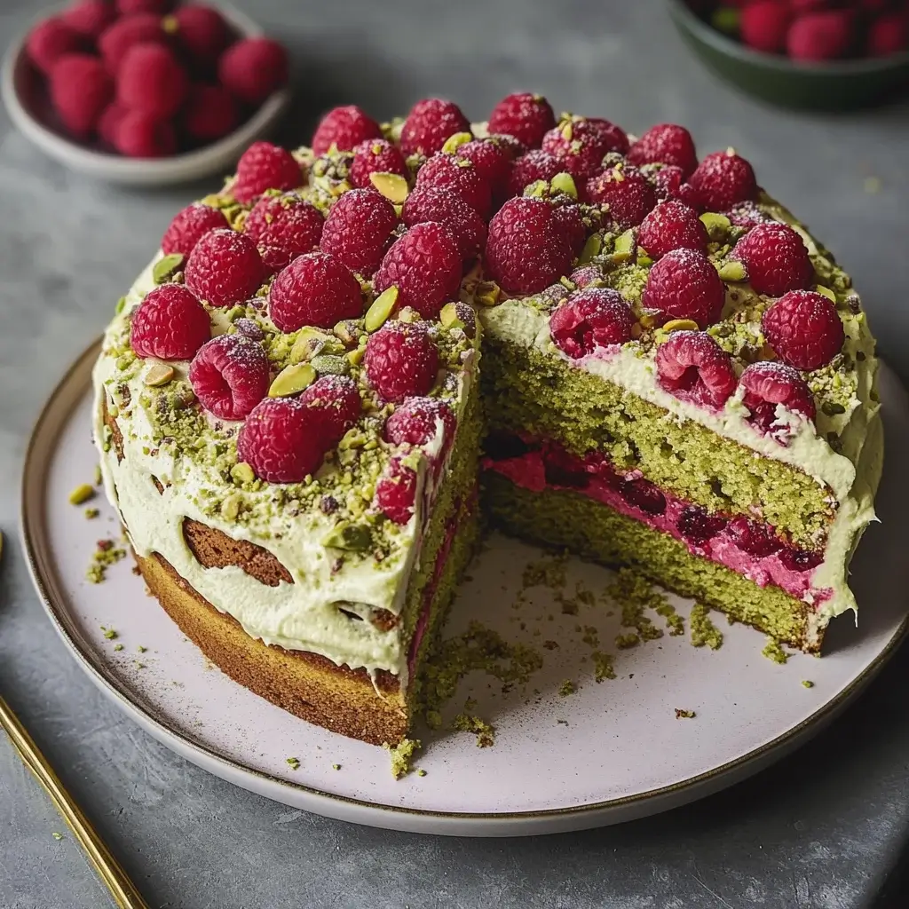 Pistachio Raspberry Cake: Discover This Delicious Recipe!