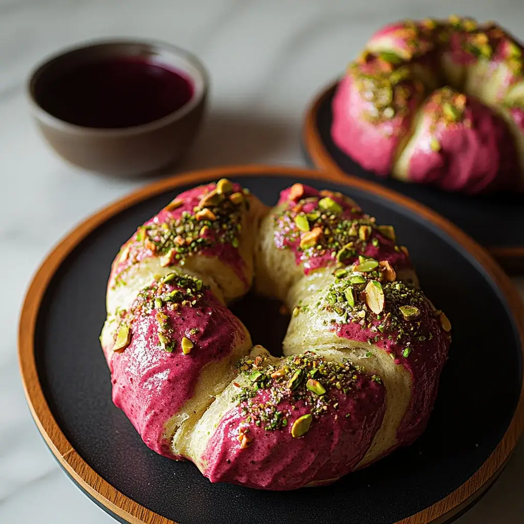 Raspberry Pistachio Sourdough Bagels: Bake Perfectly Today!
