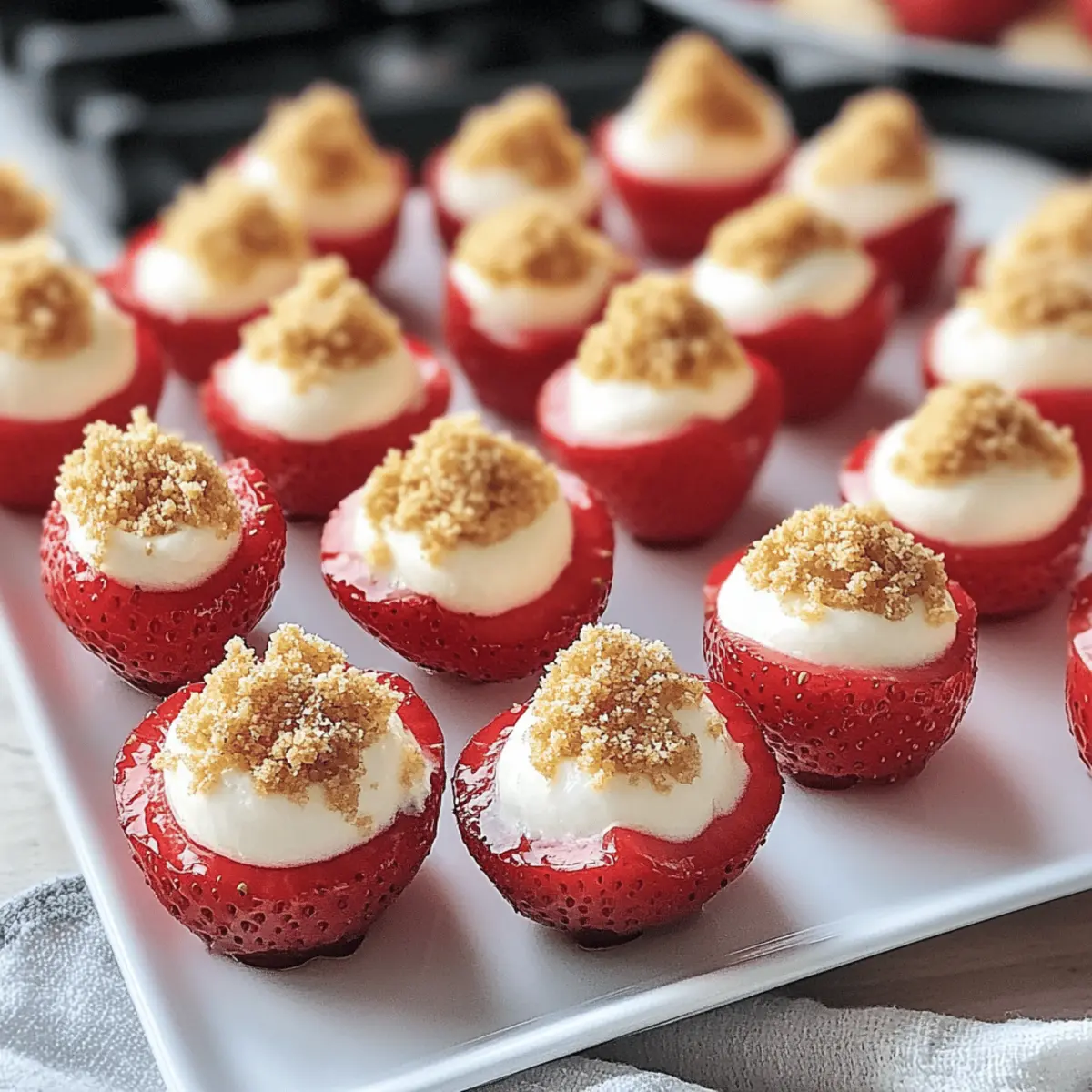 Deviled Strawberries