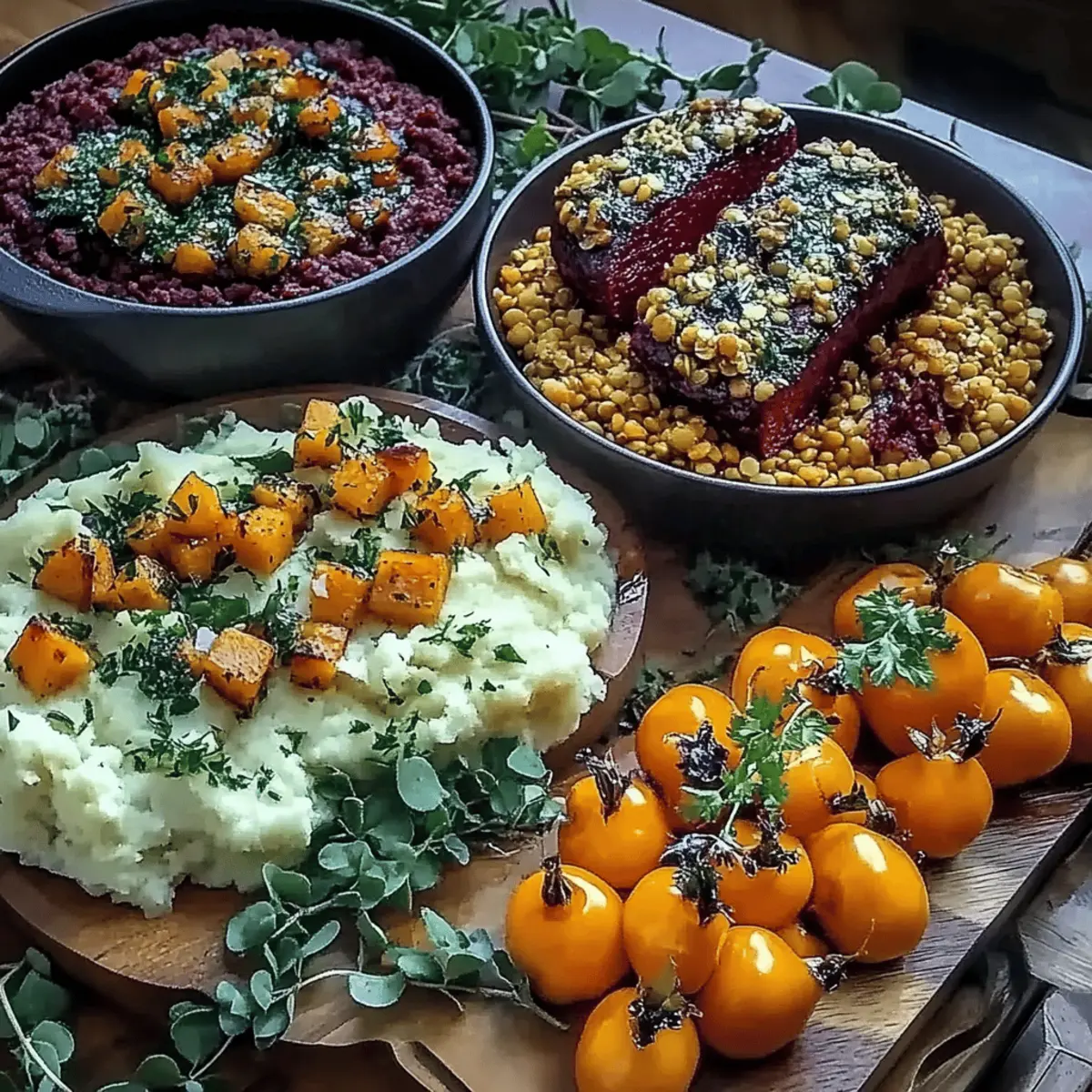 Vegan Halloween Feast