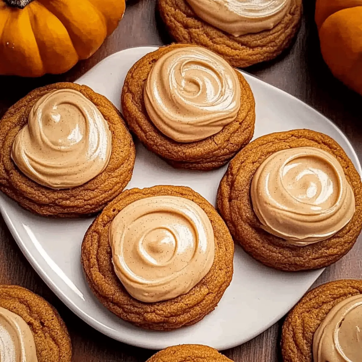 Fluffy Pumpkin Spice Latte Cookies