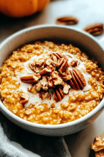 Pumpkin Pie Oatmeal
