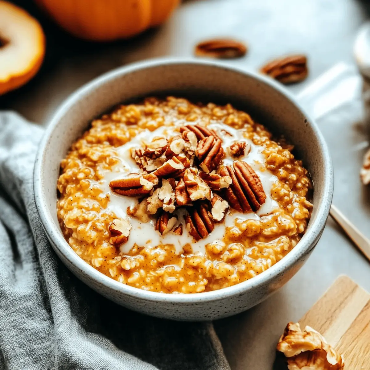 Pumpkin Pie Oatmeal