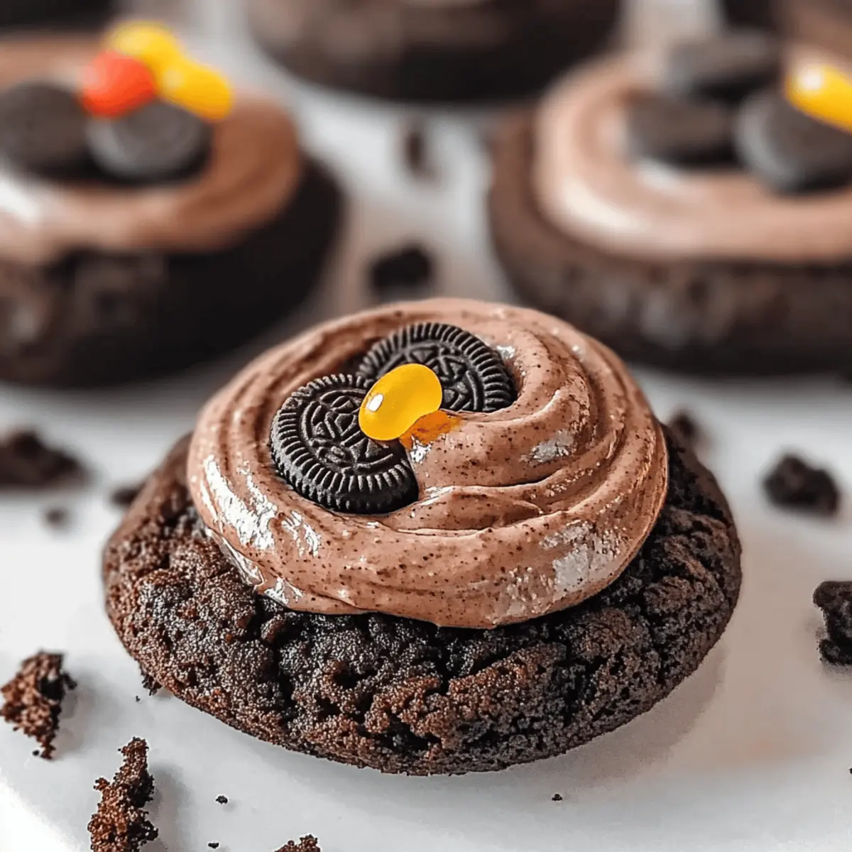 Crumbl Dirt Cake Cookies