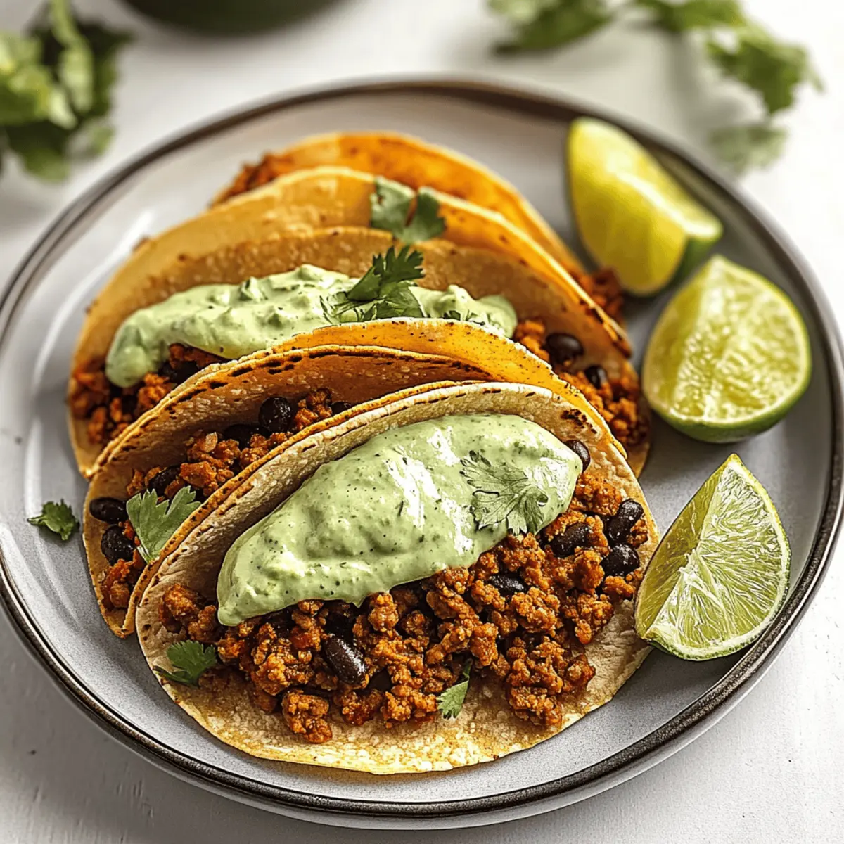 Crispy Baked Ground Turkey Tacos