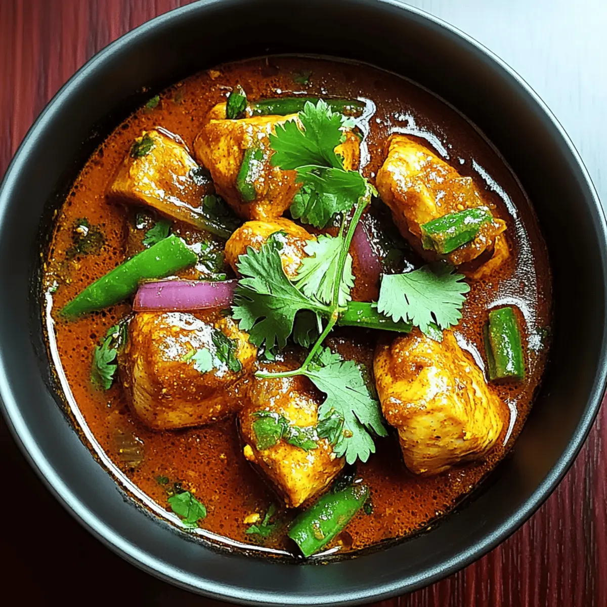 Spicy Indian Chicken Curry