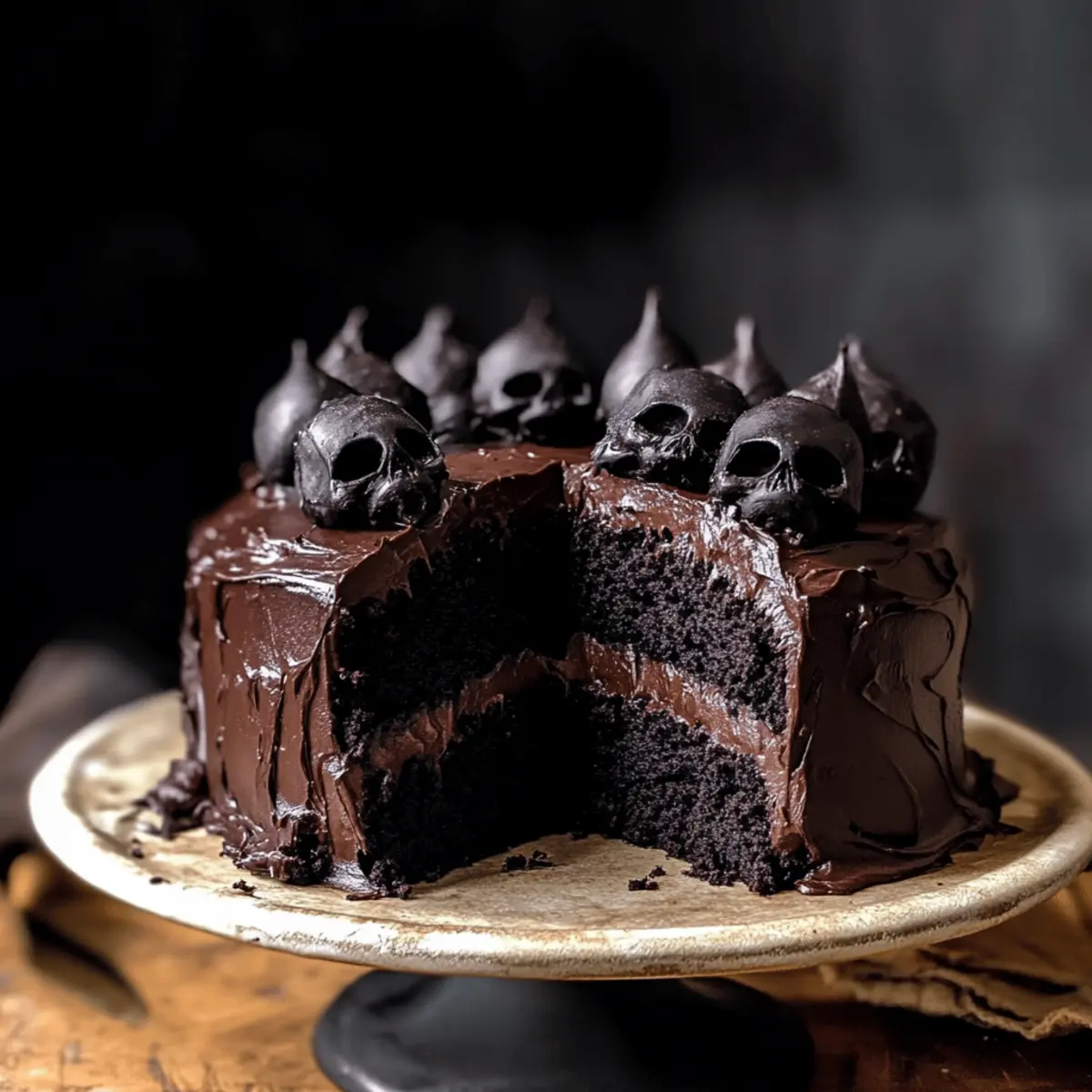 Halloween Chocolate Cake