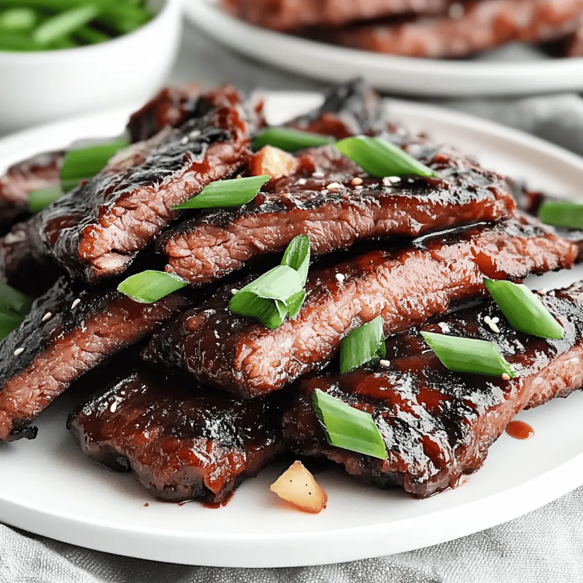 Tangy Asian BBQ Maui Style Beef