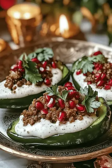 Chiles en Nogada
