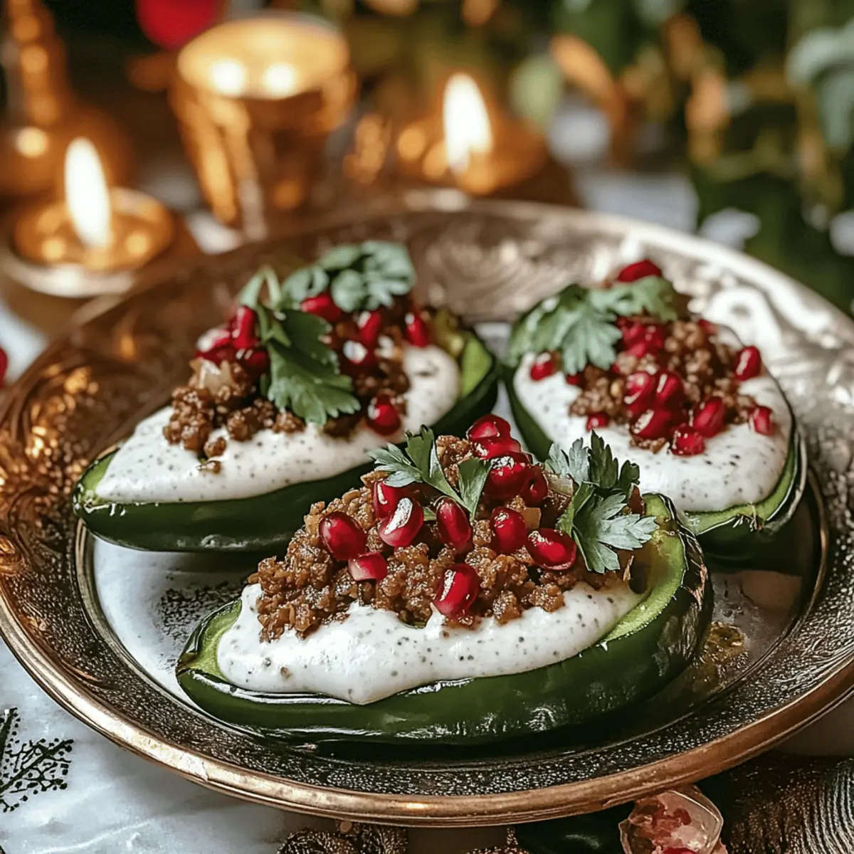 Chiles en Nogada