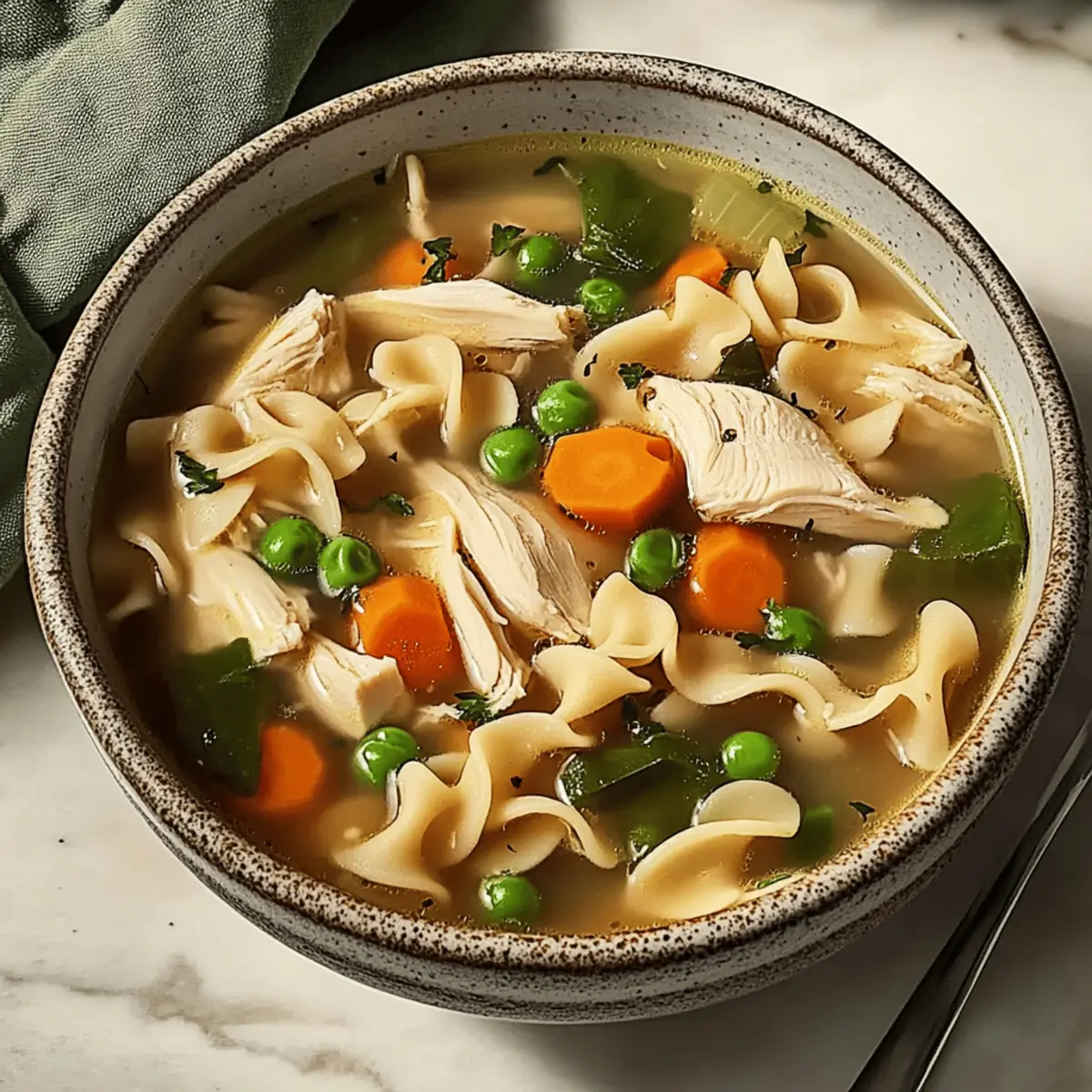 Cozy Up with Sick Day Chicken Noodle Soup