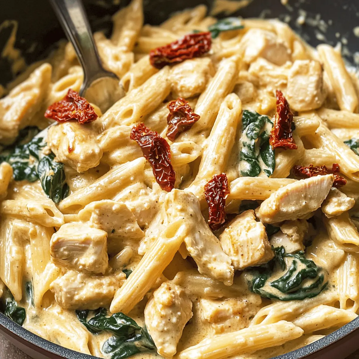 Creamy Sun-Dried Tomato Spinach