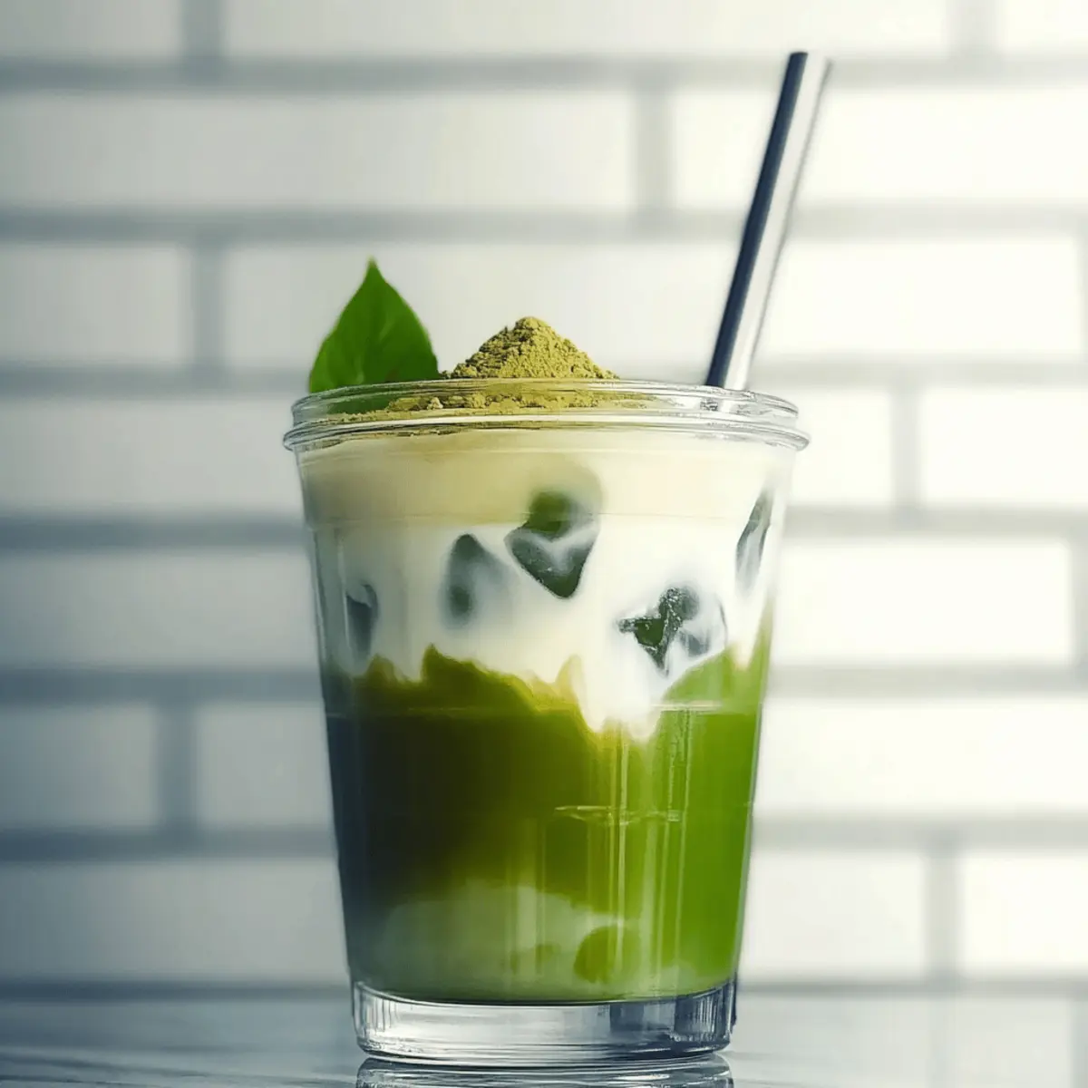 Energizing Iced Matcha Lattes