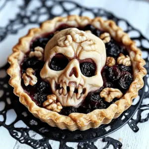 Halloween Shrunken Heads Pie