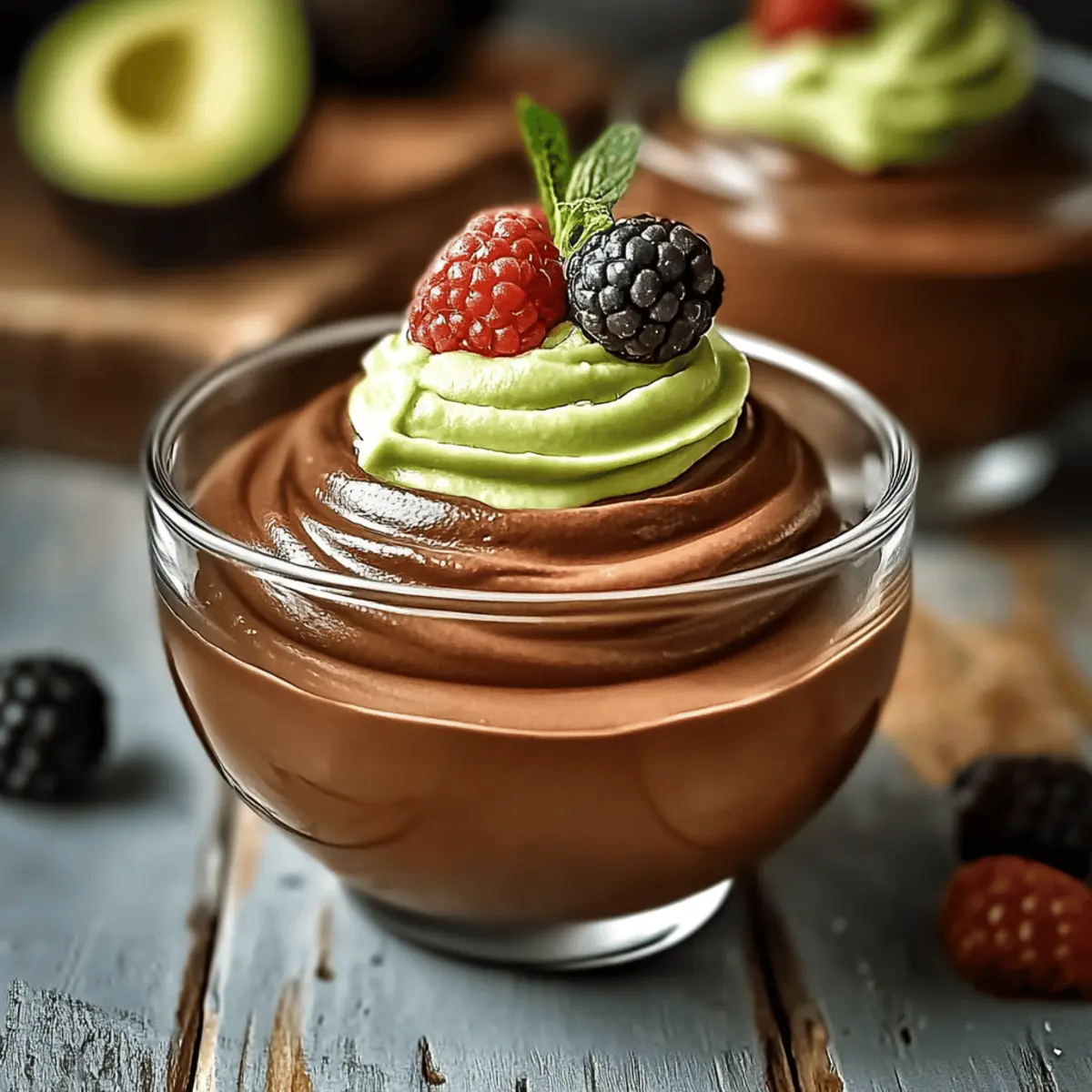 Indulge in Decadent Chocolate Avocado Mousse