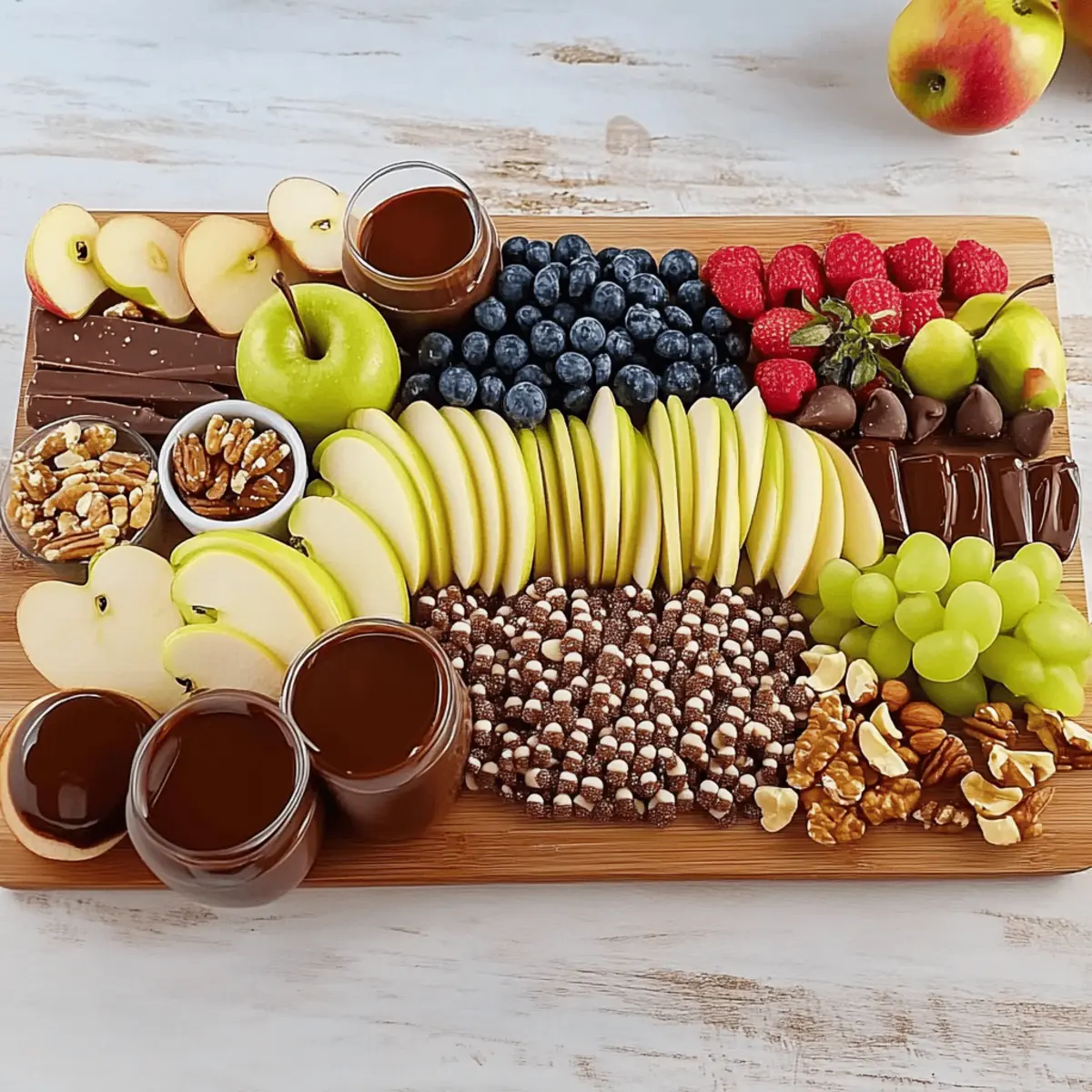 Irresistible Caramel Apple Charcuterie Board