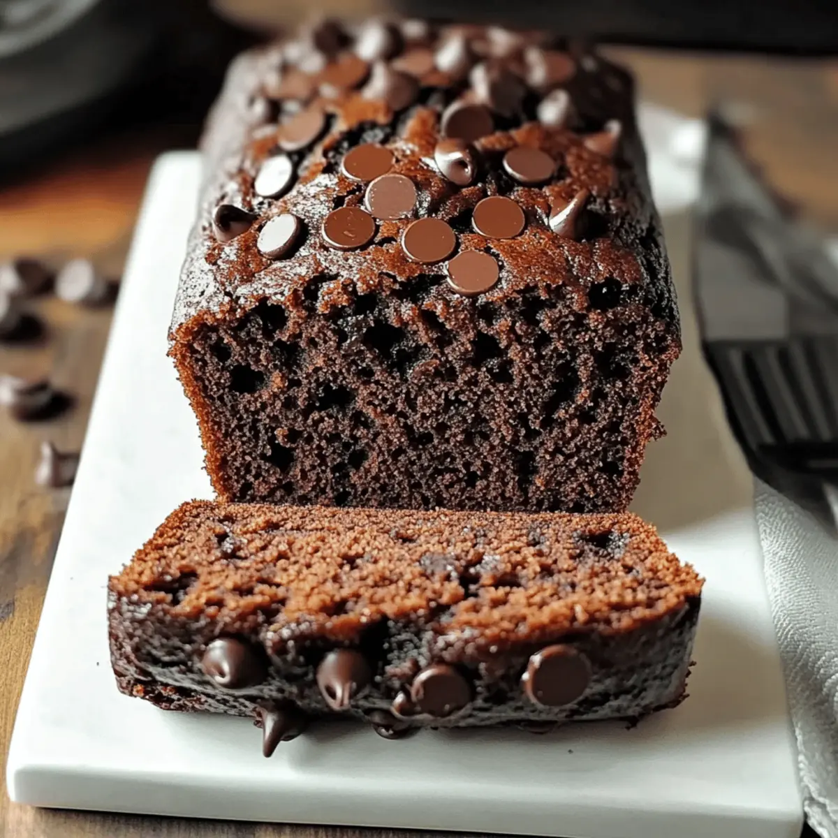 Irresistible Chocolate Banana Bread