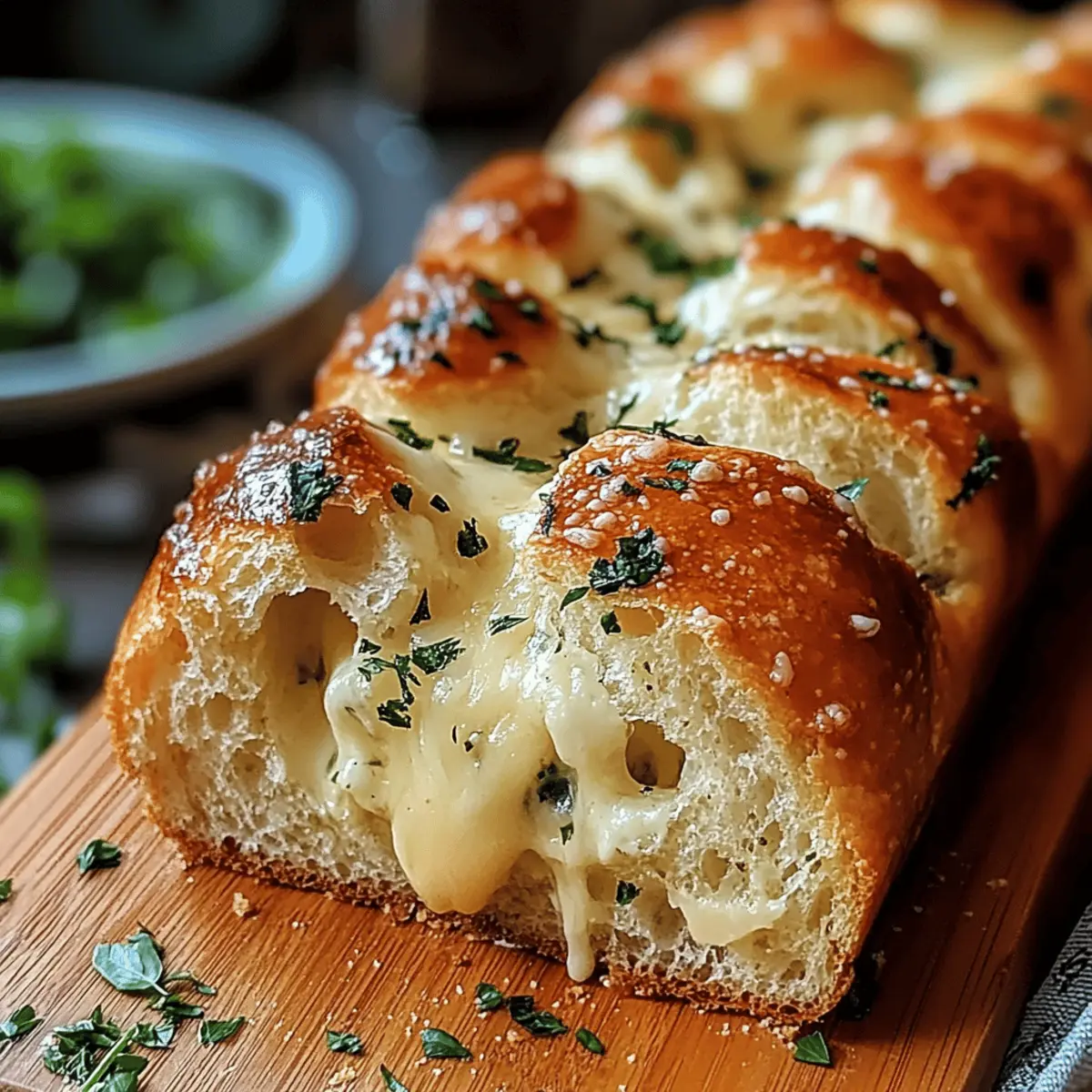 Irresistible Italian Herb Cheese Bread