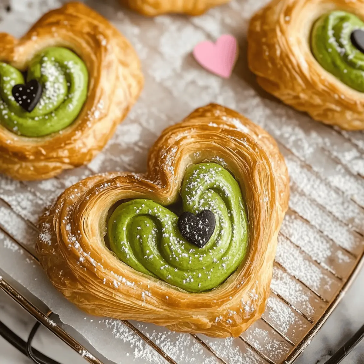 Irresistible Matcha Danishes