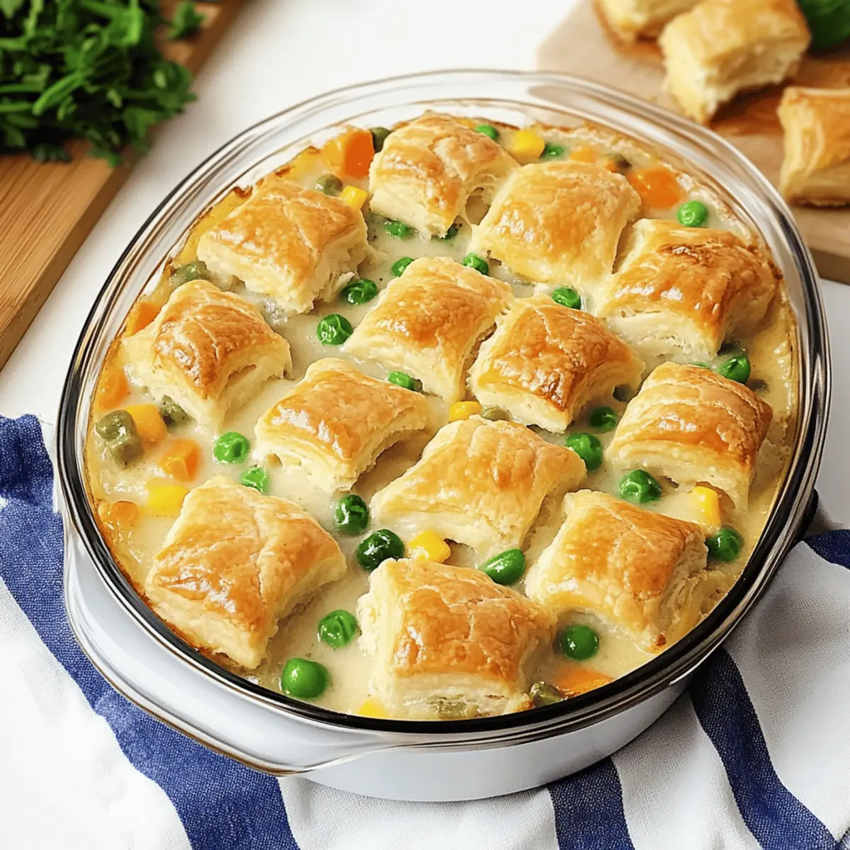 Mouthwatering Chicken Pot Pie Bake