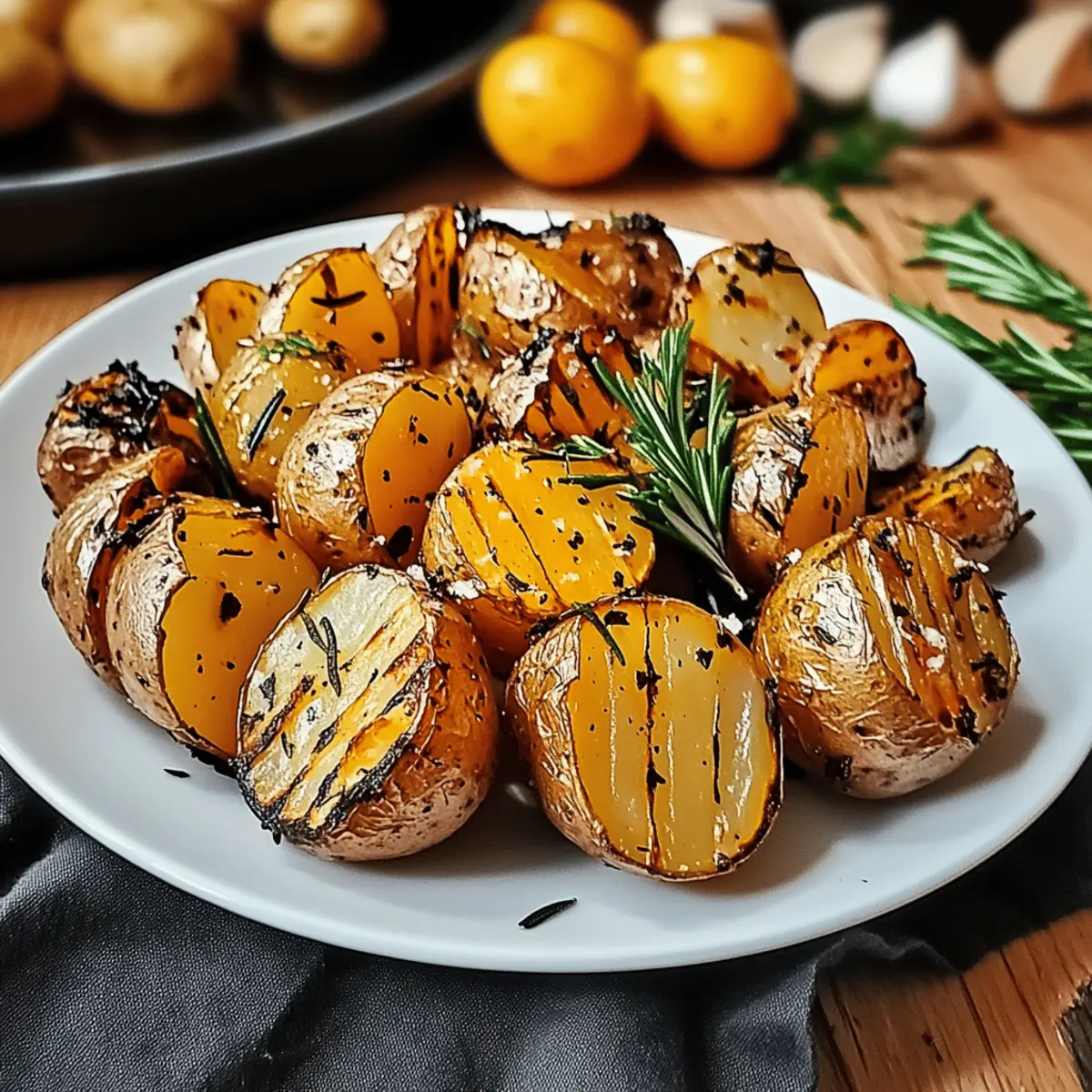 Rosemary Oven Roasted Potatoes