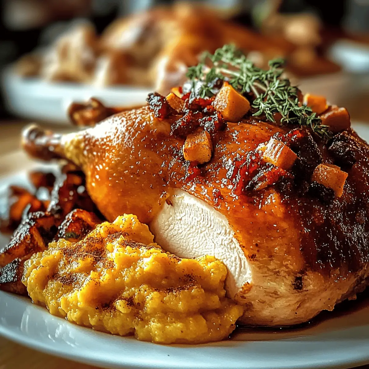 Savory Roast Turkey & Pumpkin Delight