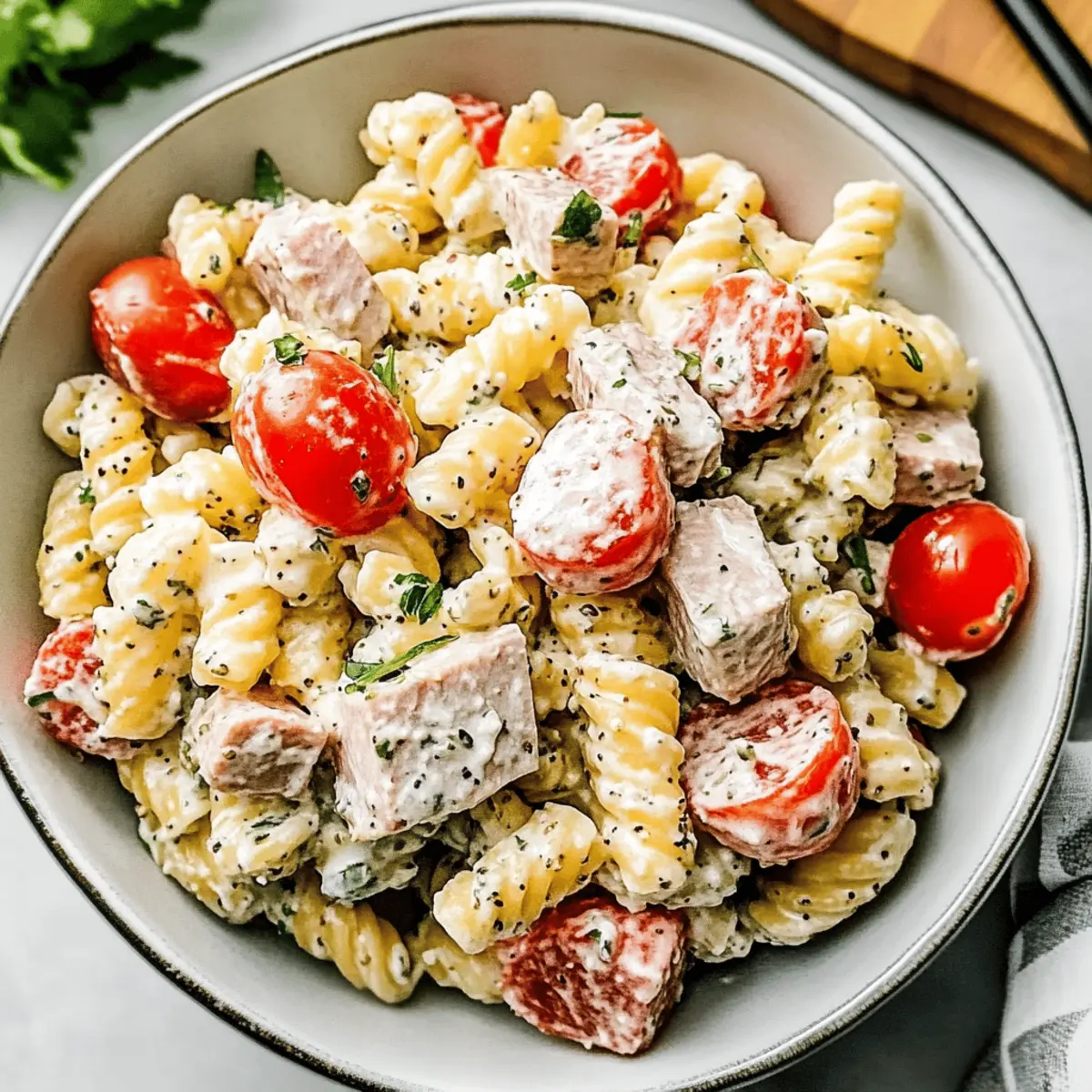 Tuna Pasta Salad