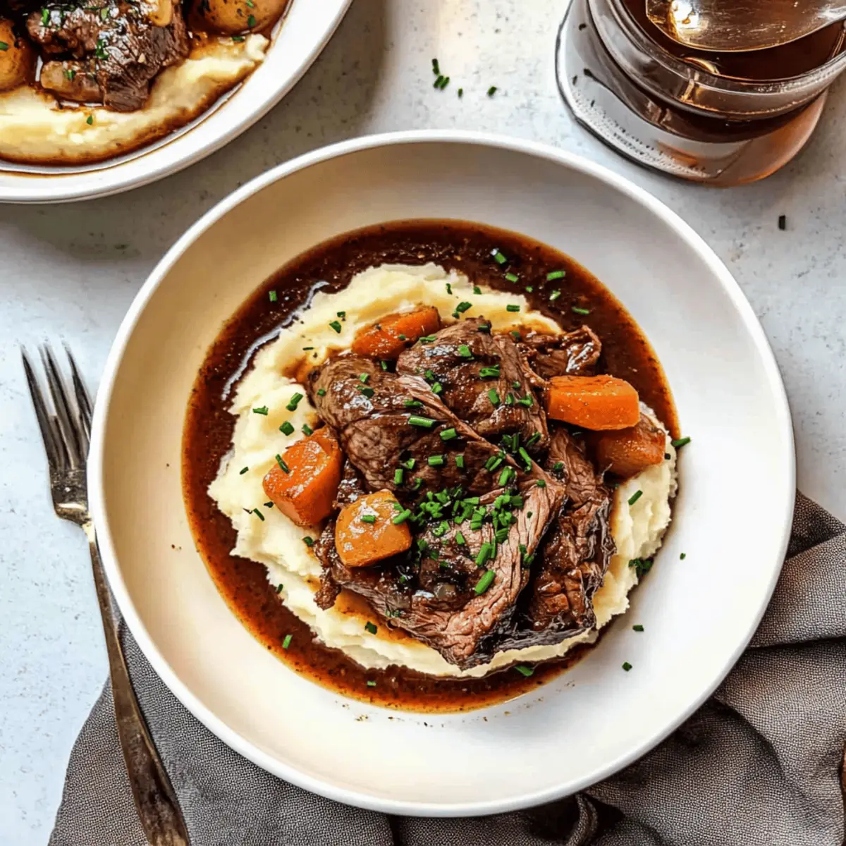 Utterly Delicious & Tender Red Wine Braised Beef