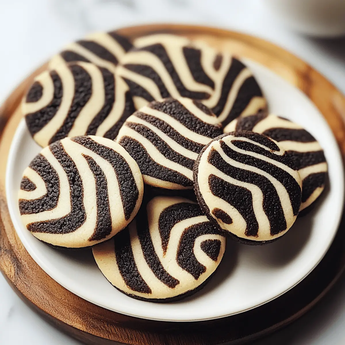 Zebra Cookies